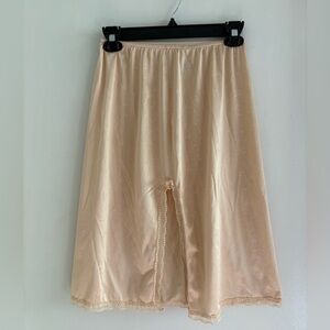 Vintage Givenchy Luxurious Satin Lingerie in Light Beige